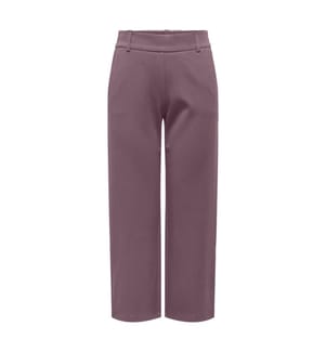 Hose mit hoher Taille – Rosa-Braun