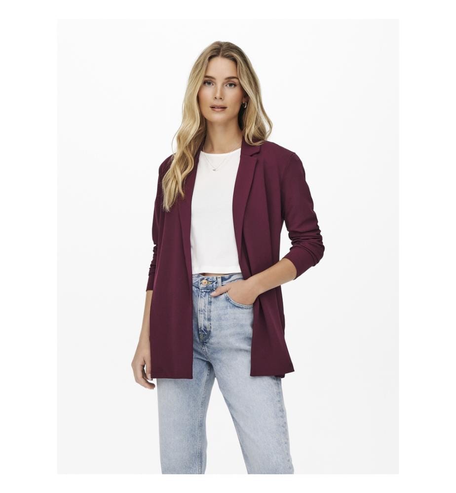 Langer Blazer – Violett
