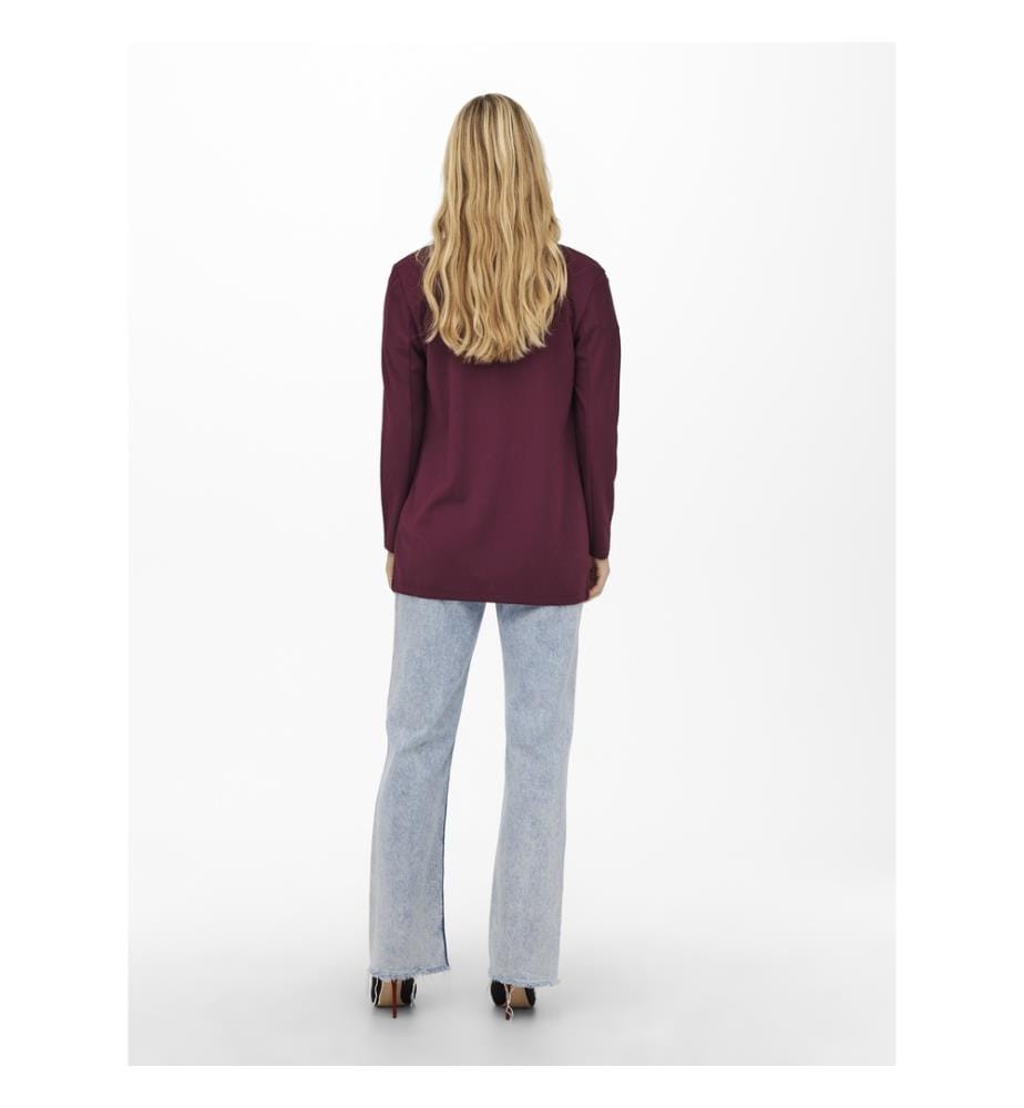 Langer Blazer – Violett