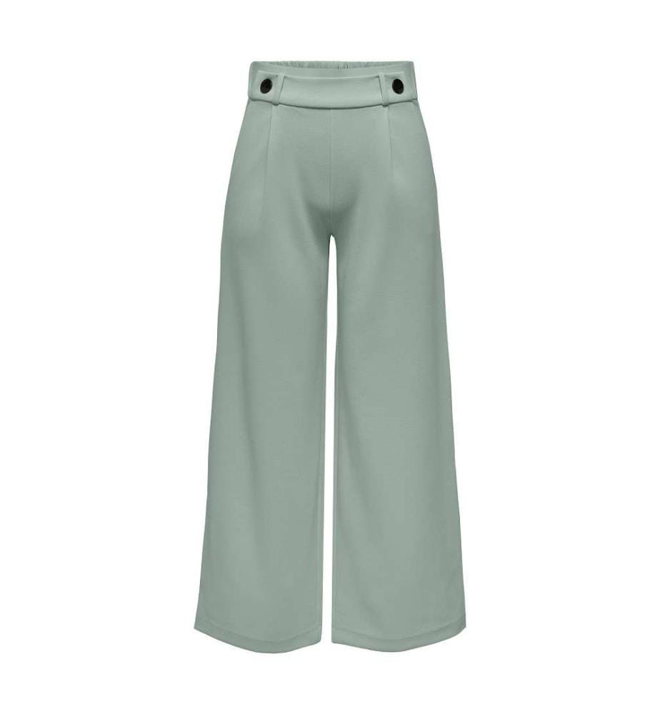 Hose mit weitem Bein - Grau