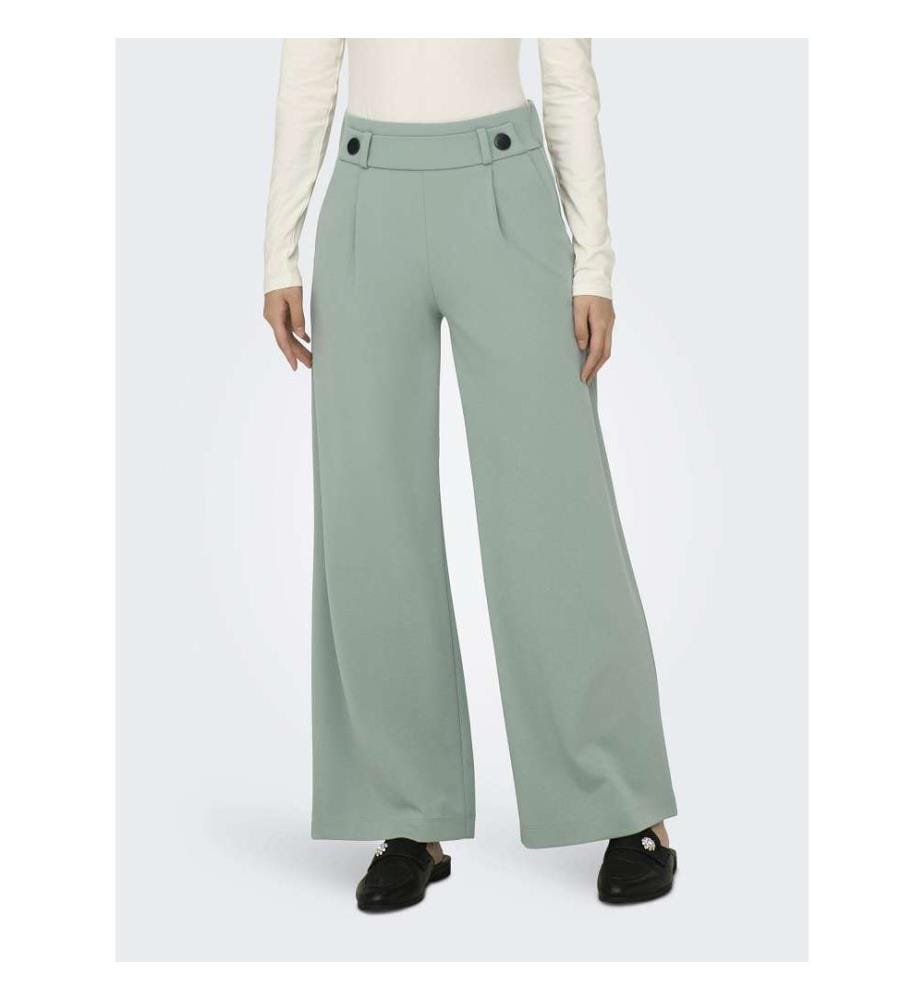 Hose mit weitem Bein - Grau
