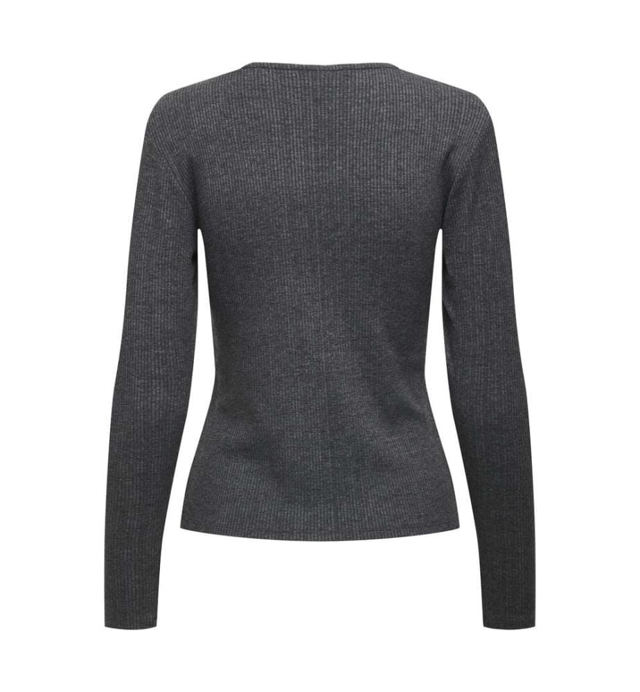 Top - Dark Grey Melange