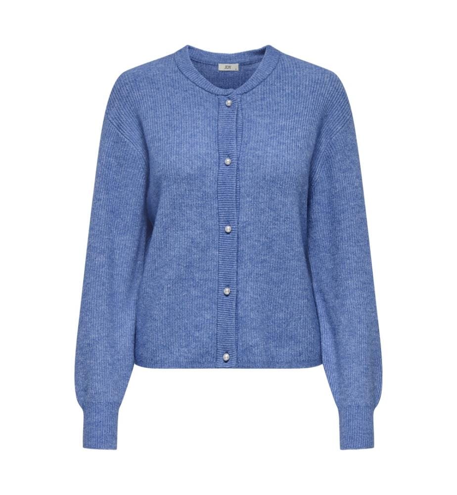 Geknöpfte Strickjacke mit langen Ärmeln - Ebb and Flow Melange