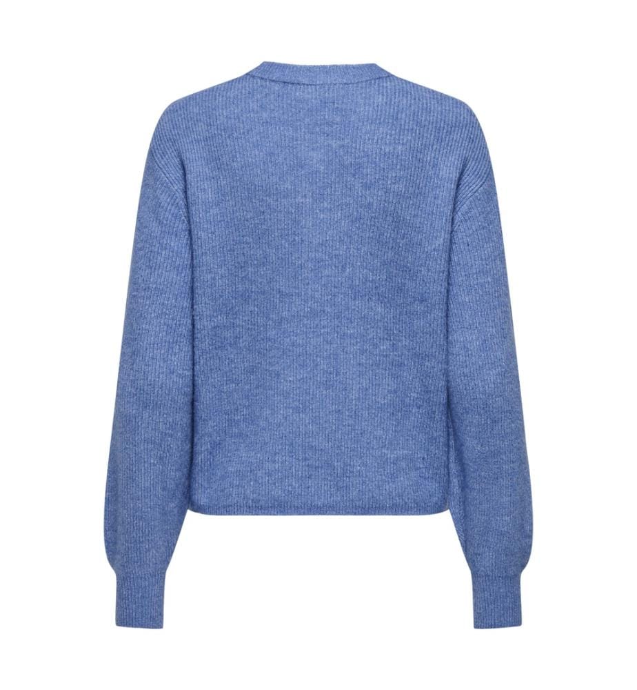Geknöpfte Strickjacke mit langen Ärmeln - Ebb and Flow Melange