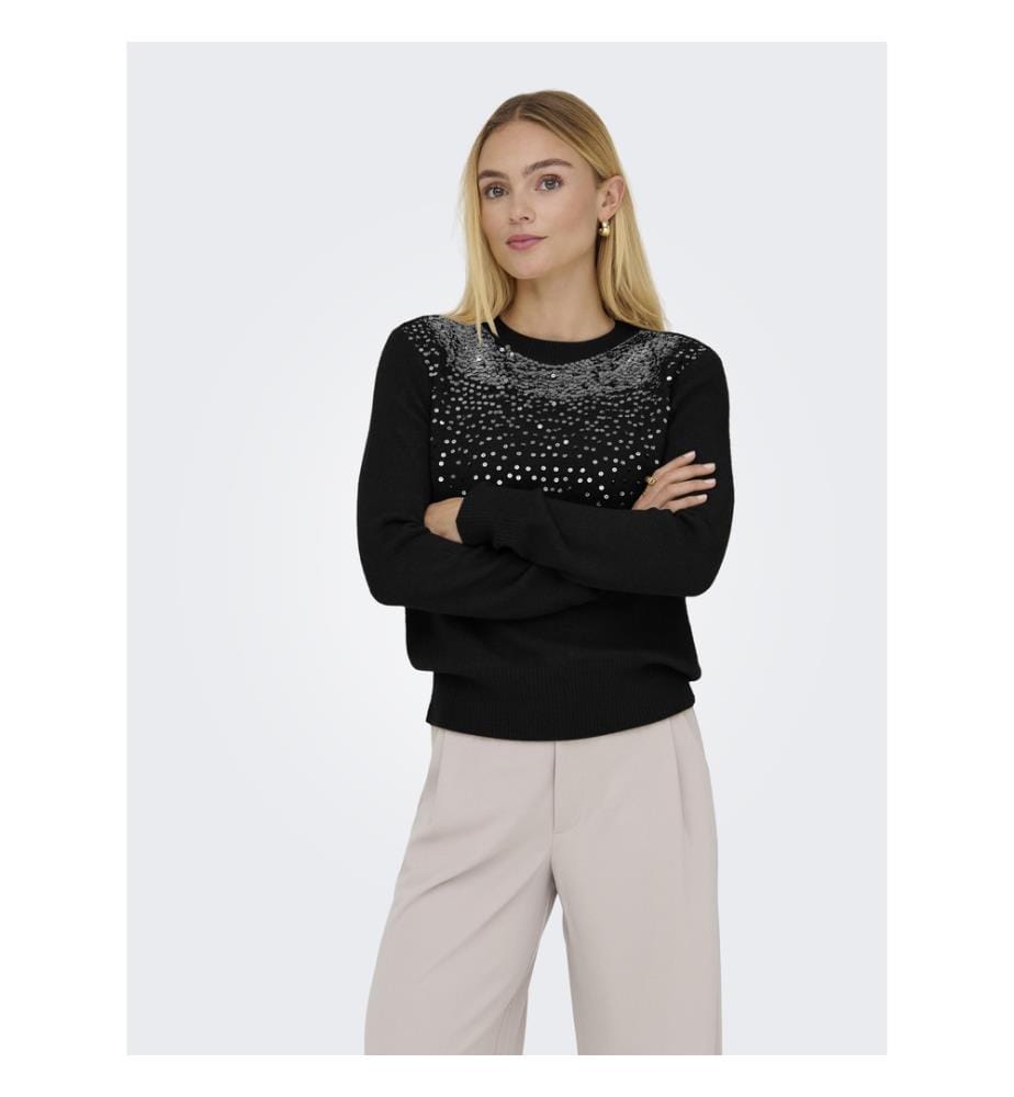 Pullover - Black DTM Sequins