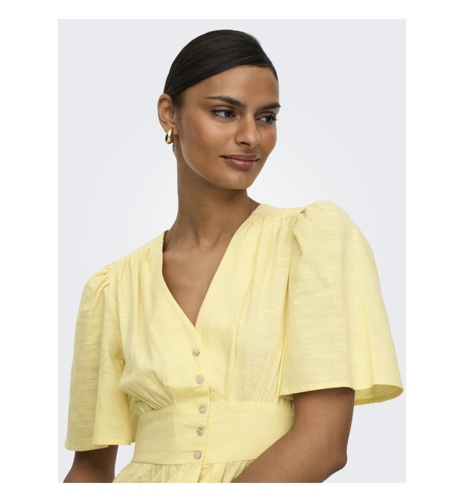 Robe midi - Double crème