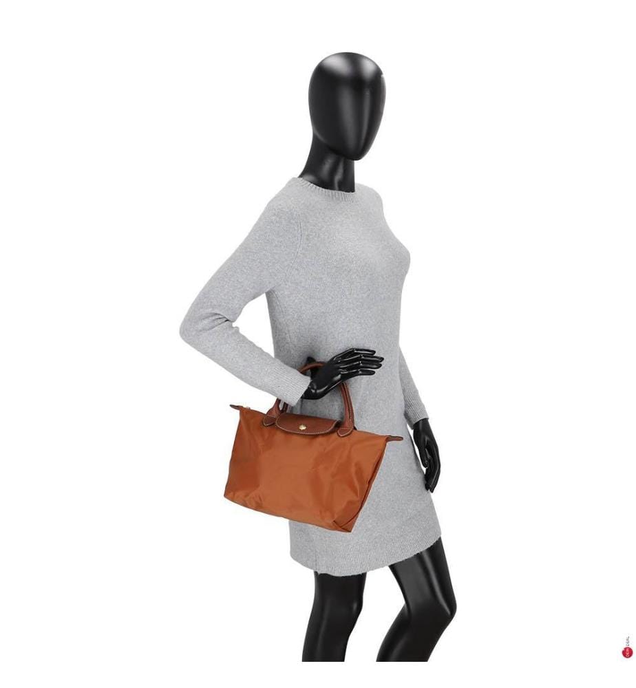 S Le Pliage Original Handbag - Cognac