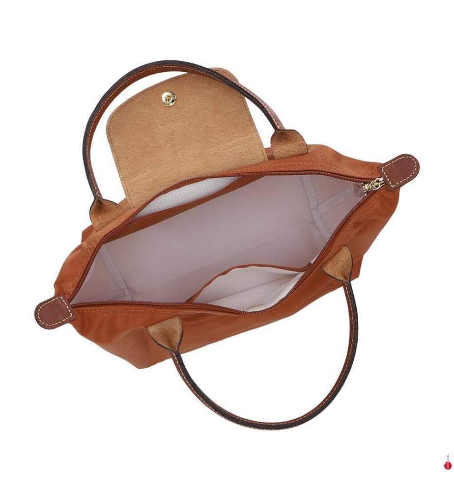 S Le Pliage Original Handbag - Cognac