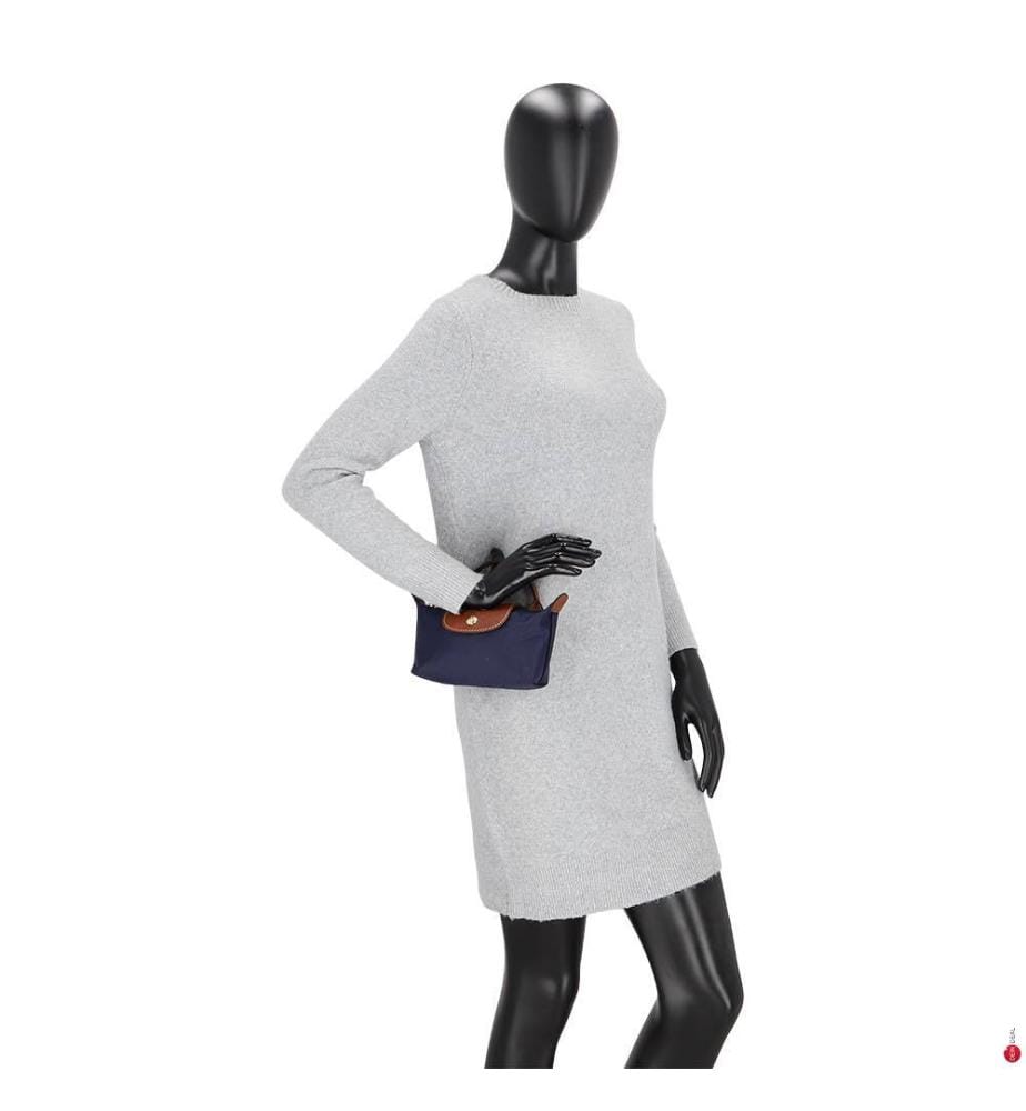 Cosmetic case with handle Le Pliage Original - Navy