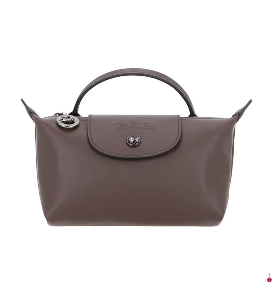 Pochette XS Le Pliage Xtra Cuir - Moka