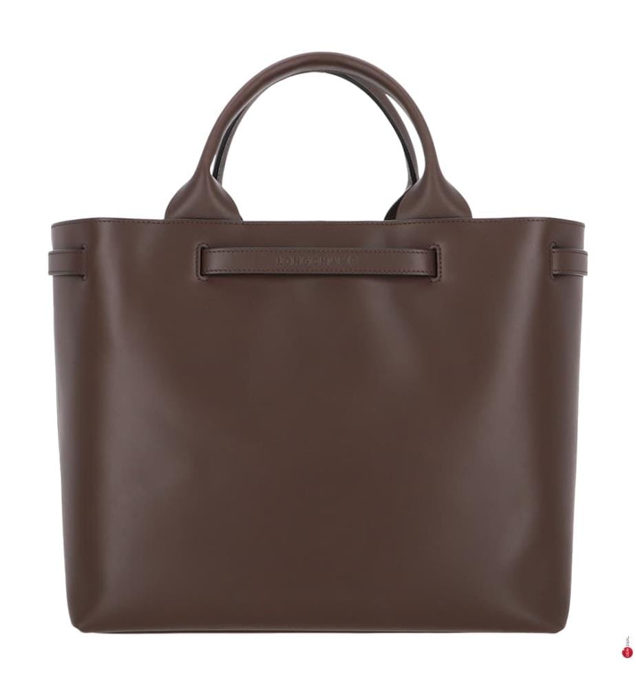 Le Smart L Tote Bag - Dark Brown