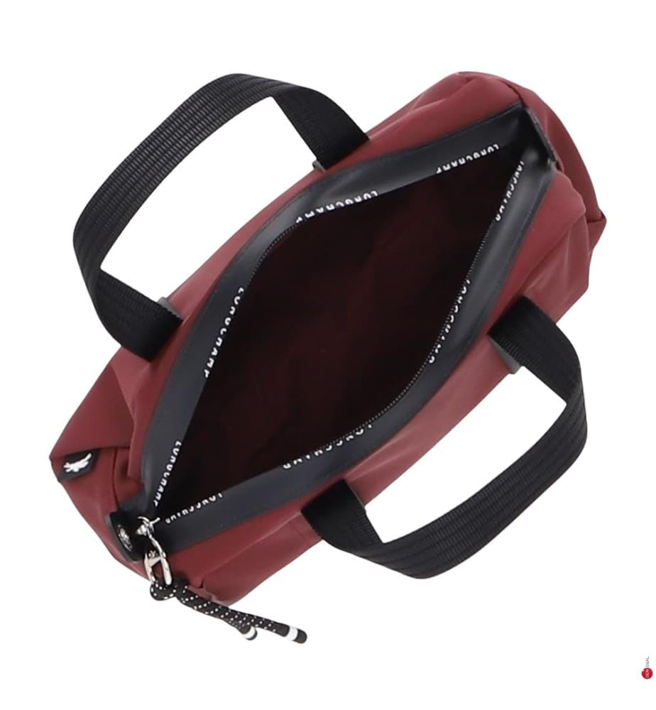 Sac à Main M Le Pliage Energy - Bordeaux et Noir