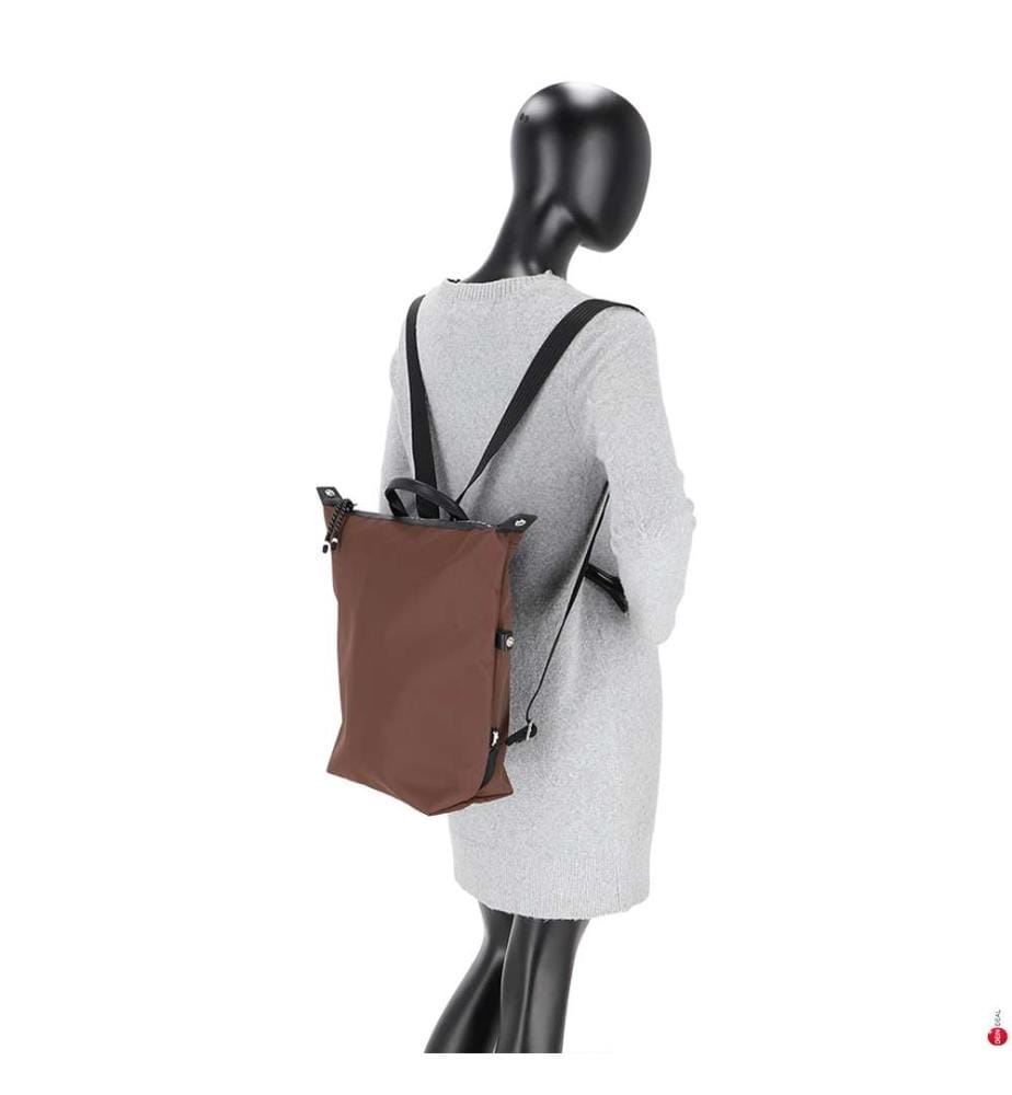 L Le Pliage Energy Rucksack – Brown