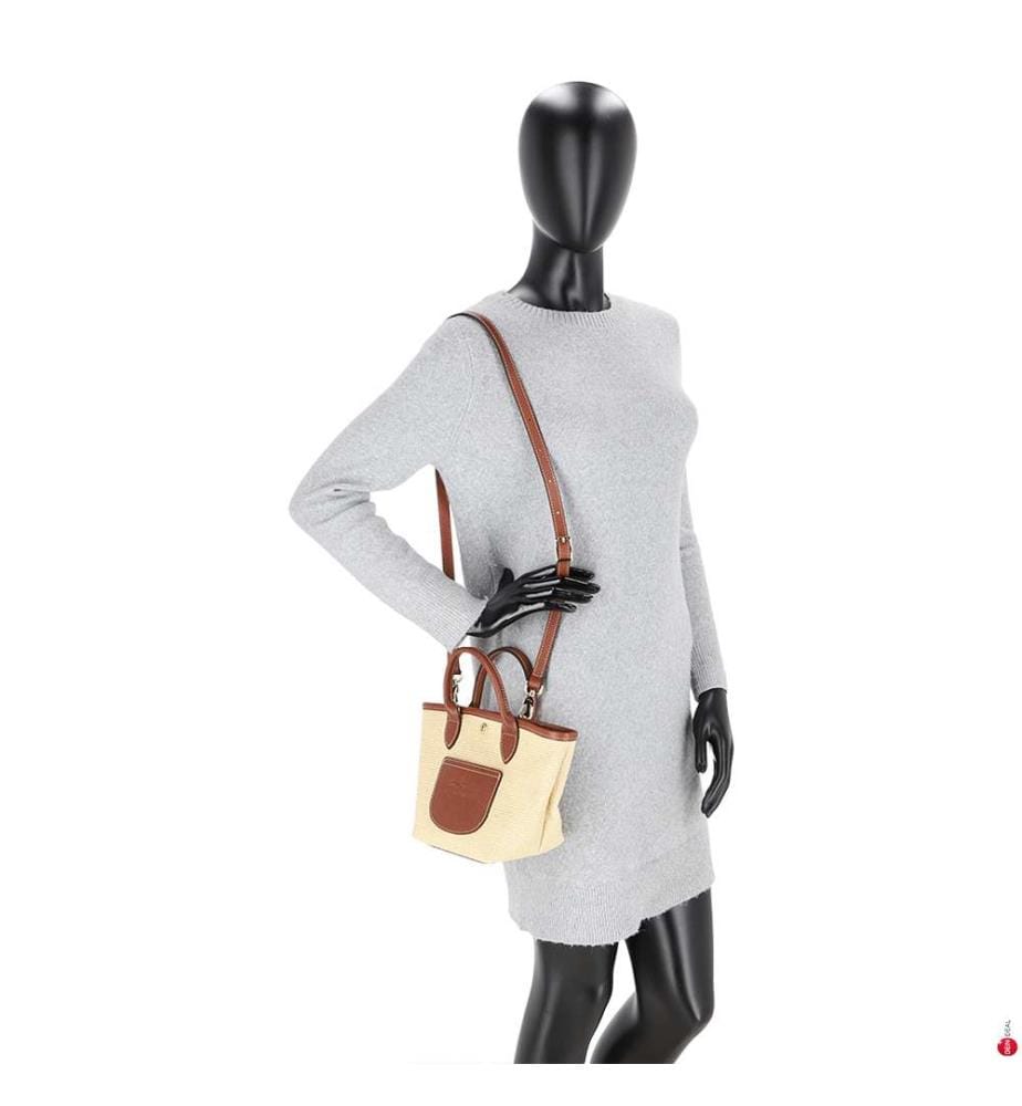 XS Le Pliage Collection Basket – Beige and Brown
