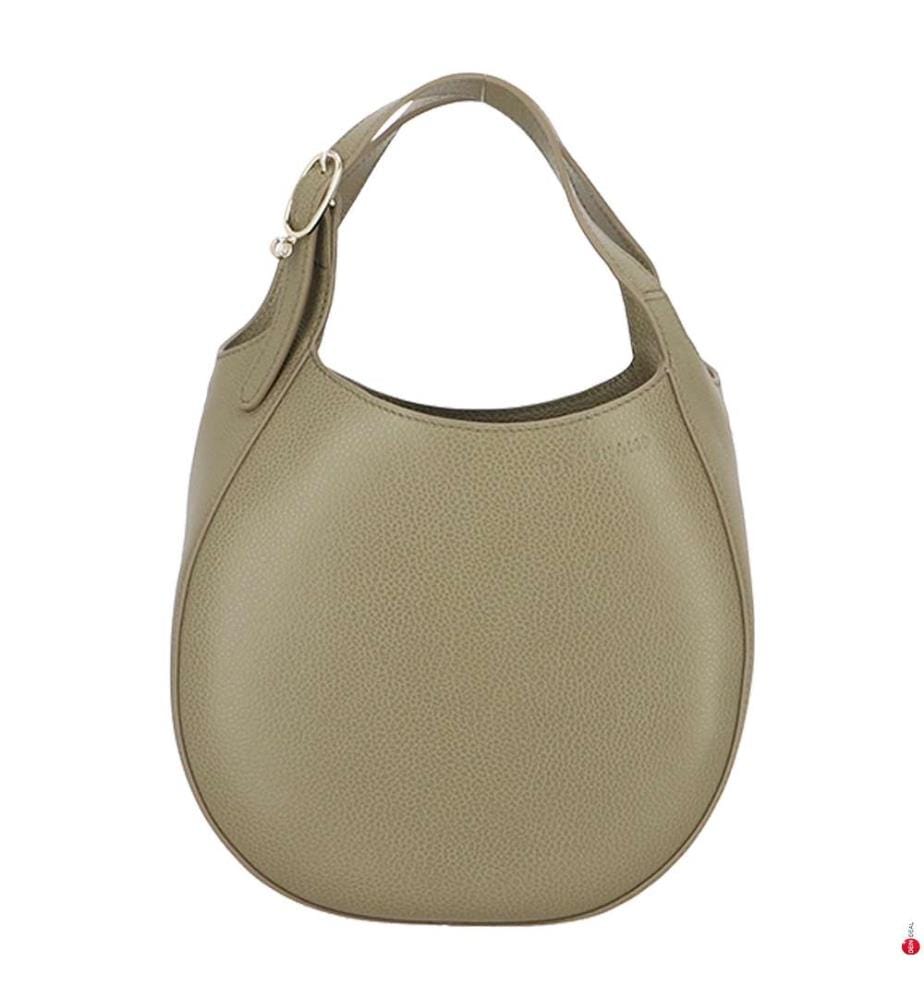 Handtasche S „Le Foulonné“ – Taupe