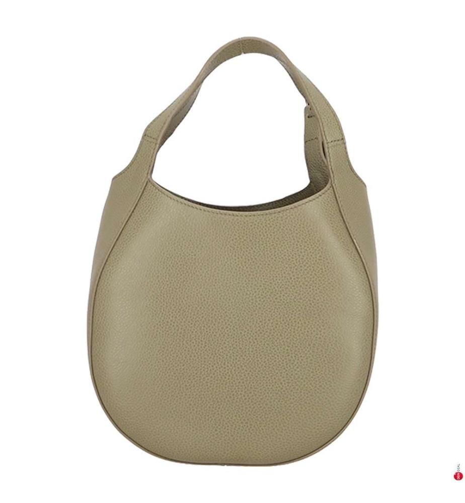 Handtasche S „Le Foulonné“ – Taupe