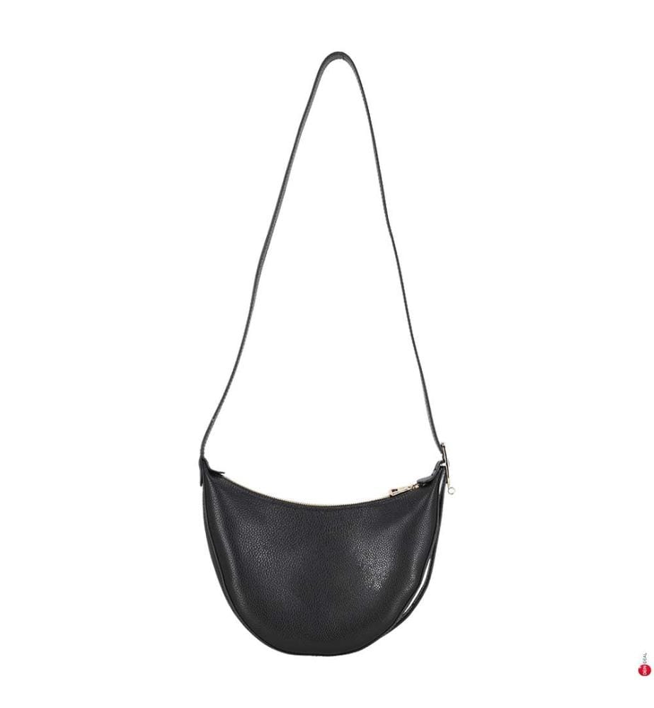 S Le Foulonné Shoulder Bag - Black