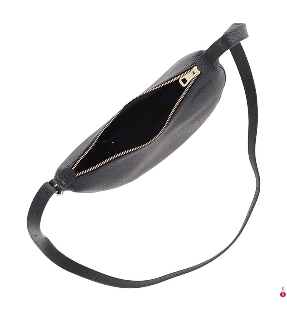 S Le Foulonné Shoulder Bag - Black