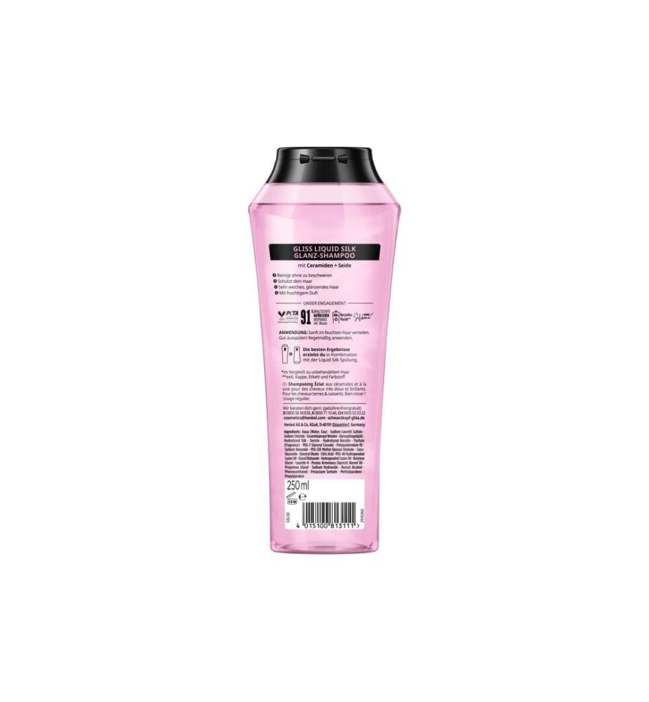 Schwarzkopf GLISS - Shampoo Liquid Silk 250 ml