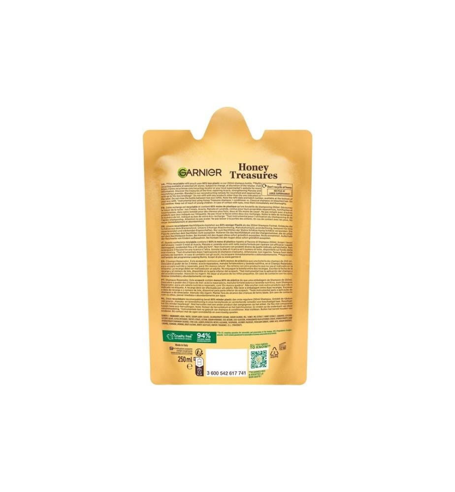 Garnier - Shampoo Ultra Doux Eco-Pack Honig 250 ml