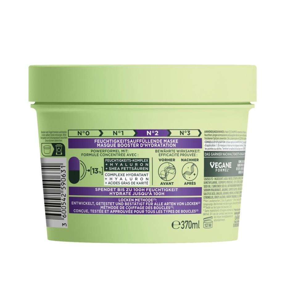 Garnier - Haarmaske Curls Method 370 ml