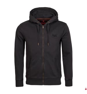 Jacke mit Reissverschluss - Washed Black