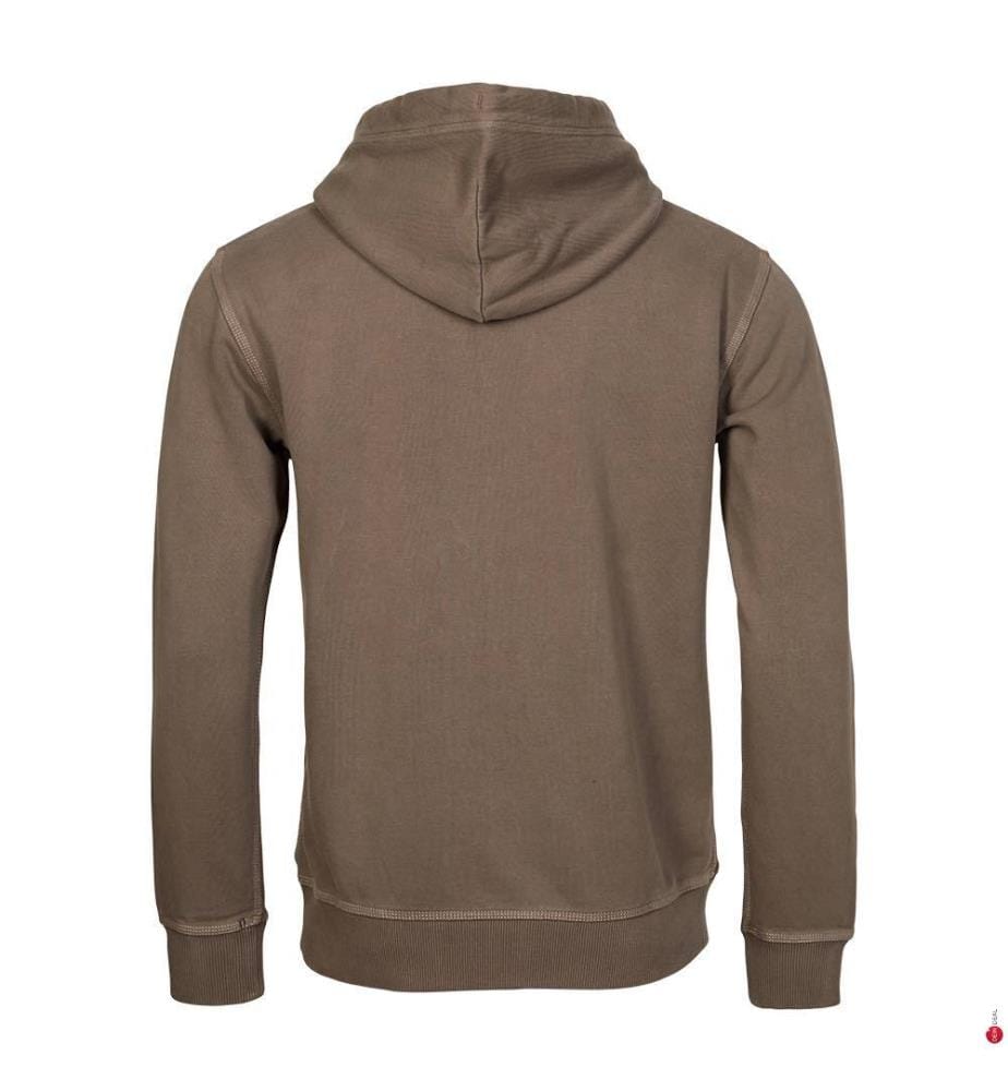 Hoodie - Washed Morel Brown