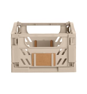 Schou - Klappbox 2er Pack 17 x 12.5 cm - Taupe