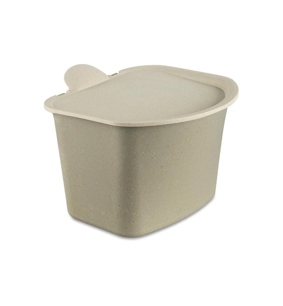 KOZIOL - Komposteimer Bibo 3 l, Sand/Gelb
