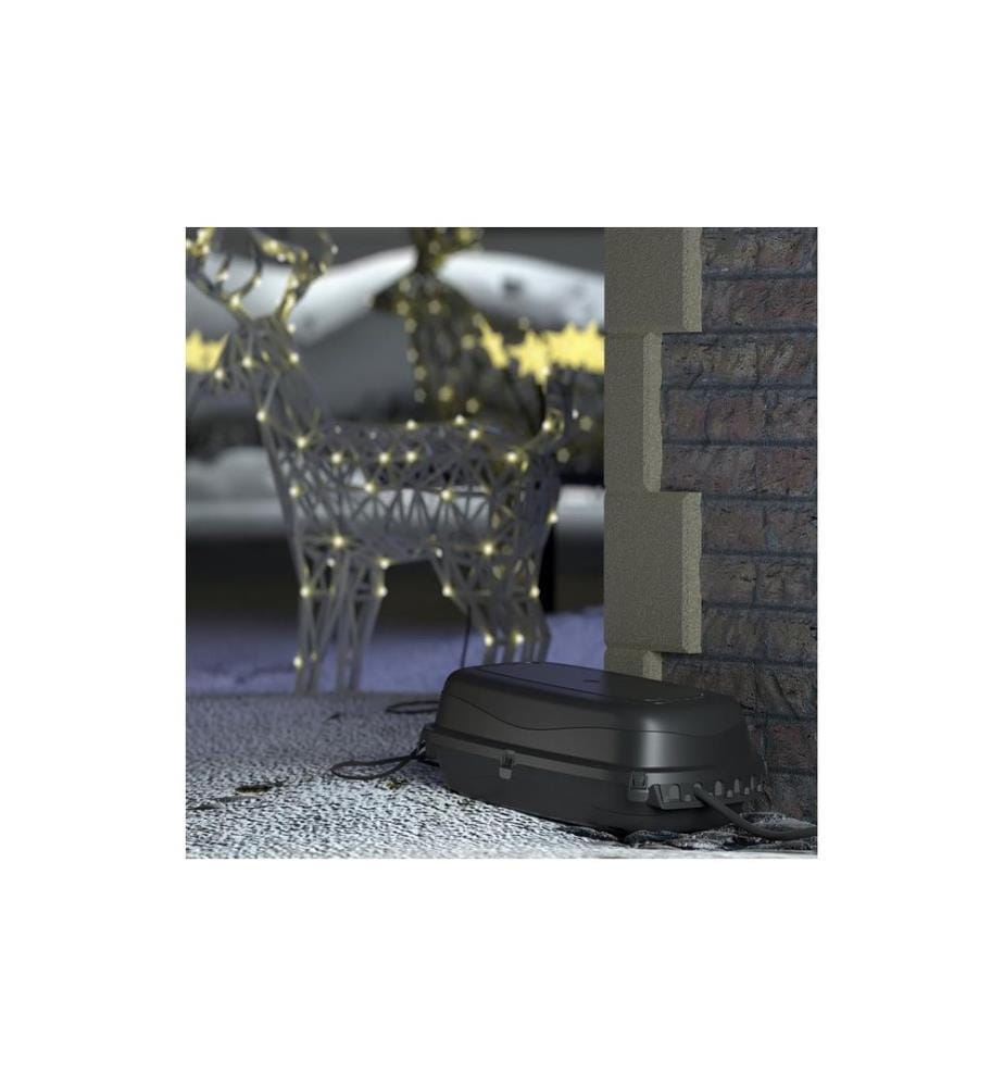 STEFFEN - Boîte à câbles D-LINE 360 x 195 x 115 mm, IP54, Noir