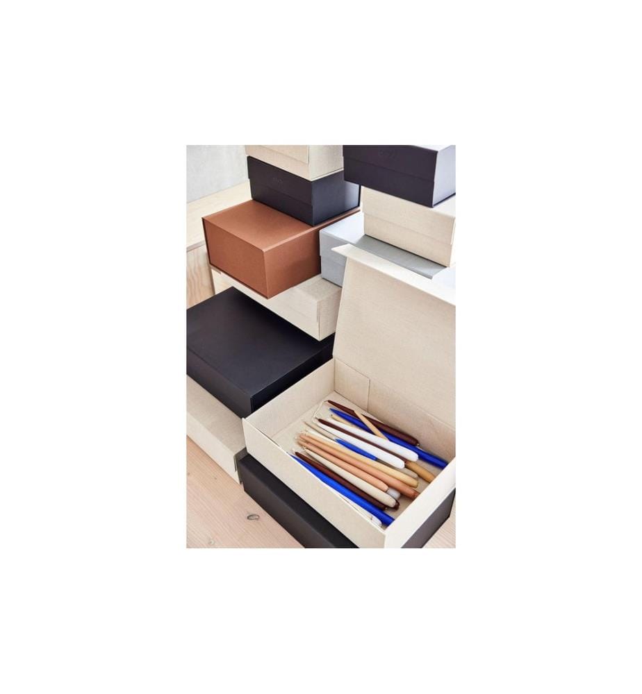 OYOY Boîte de rangement Hako A4 Gris