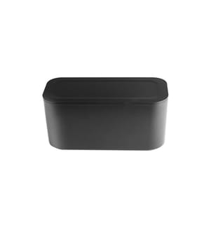 STEFFEN - Kabelbox 5xT13 mit Schalter, Schwarz