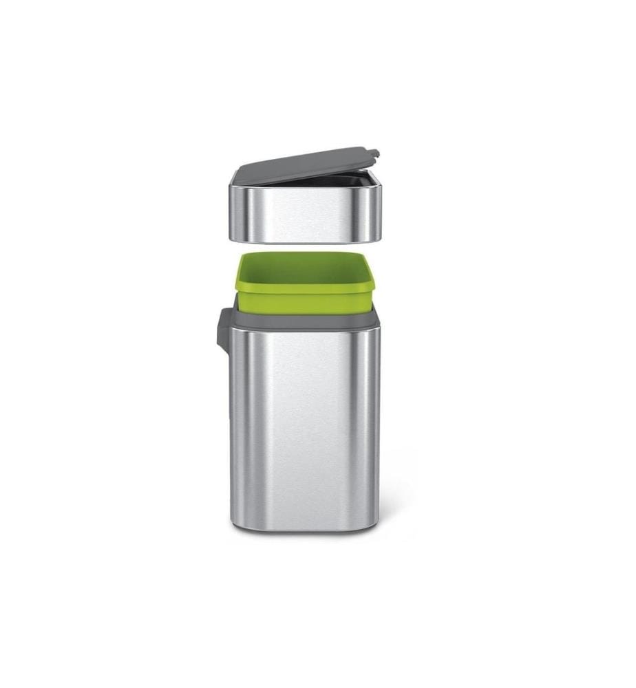 SIMPLEHUMAN - Komposteimer Caddy 4 l, Silber