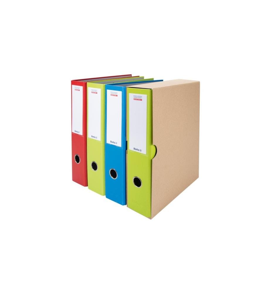 BIELLA - Boîte d'archivage A4, brun clair