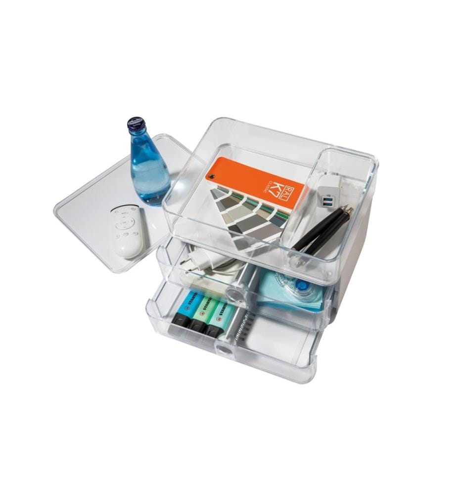 HAN - Boîte à tiroirs Allison Smart-Box Plus 2 tiroirs, gris