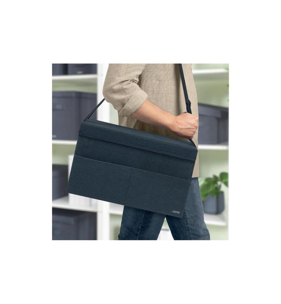 LEITZ - Desk Sharing Tasche mit Deckel L Anthrazit