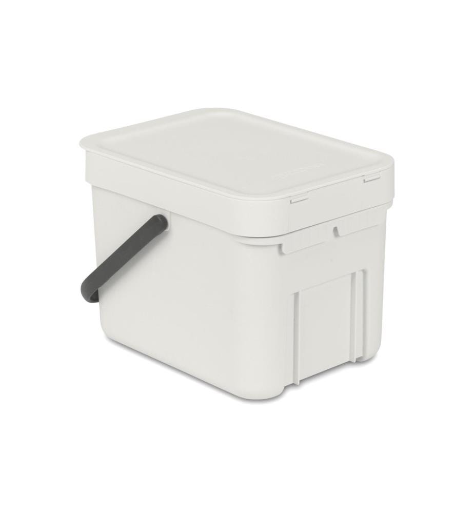 BRABANTIA - Komposteimer Sort & Go 6 l, Hellgrau