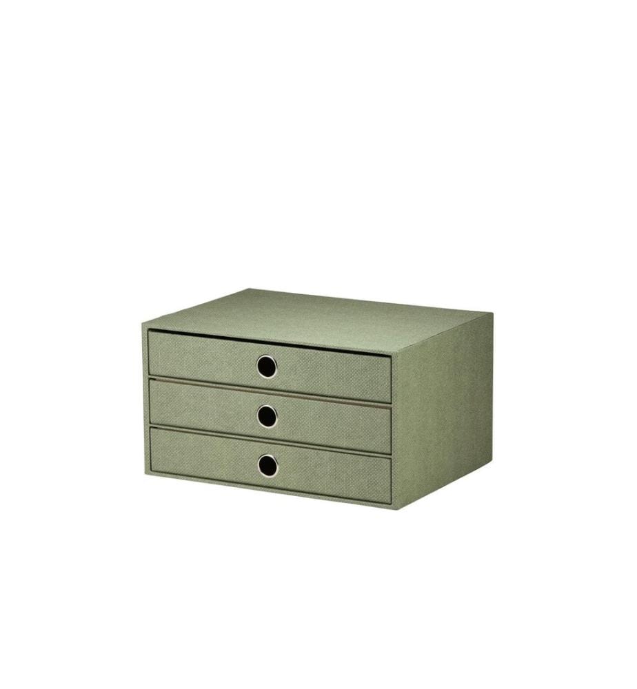 Rössler Boîte à tiroirs S.O.H.O. A4 Vert olive
