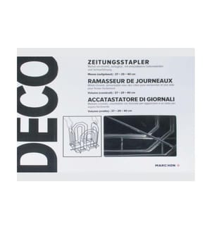 Office - Zeitungsständer Office - Silber