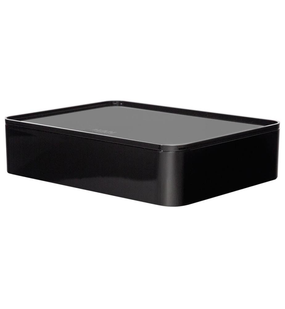 HAN - Boîte de rangement Smart-Organizer Allison Noir