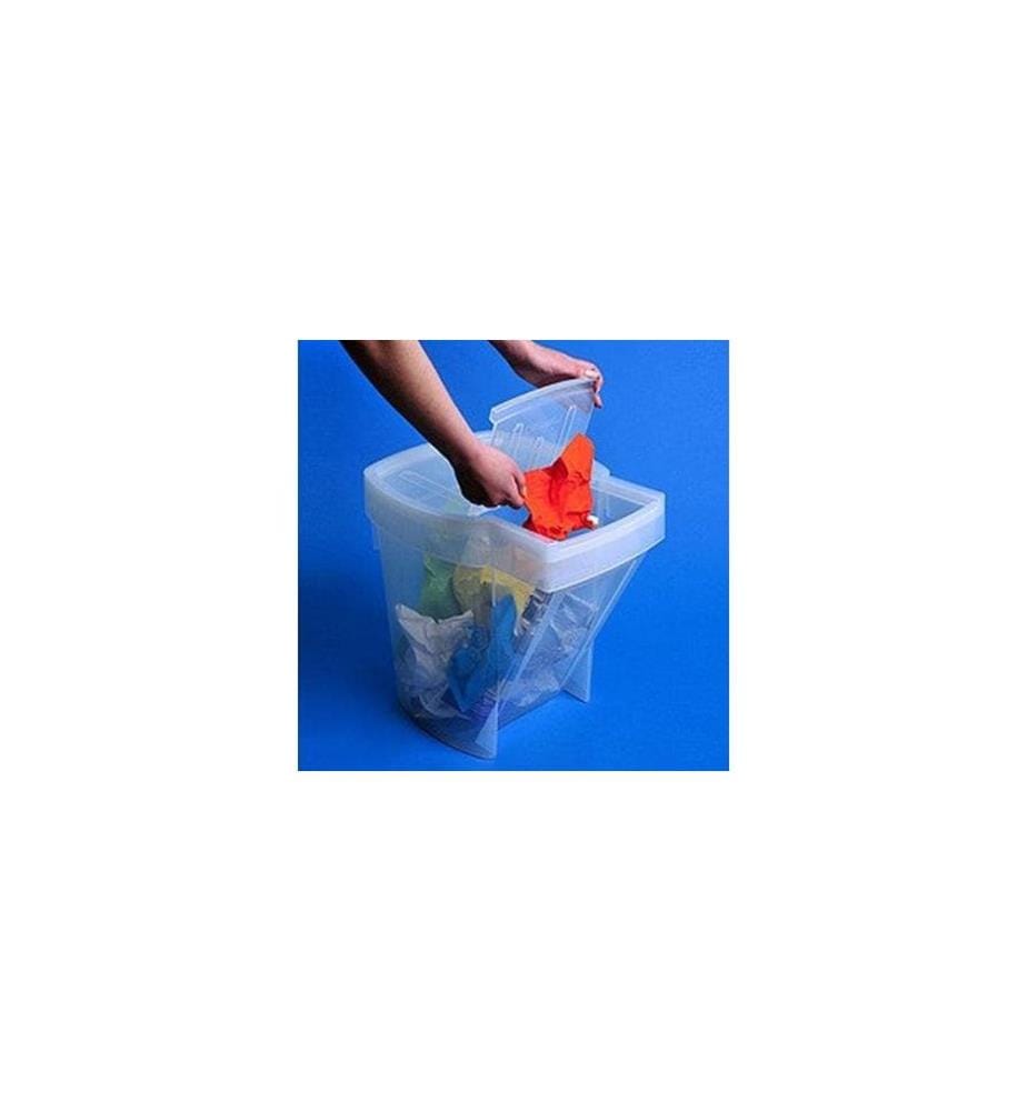 REALLY USEFUL BOX - Recycling Box Transparent, 32 l
