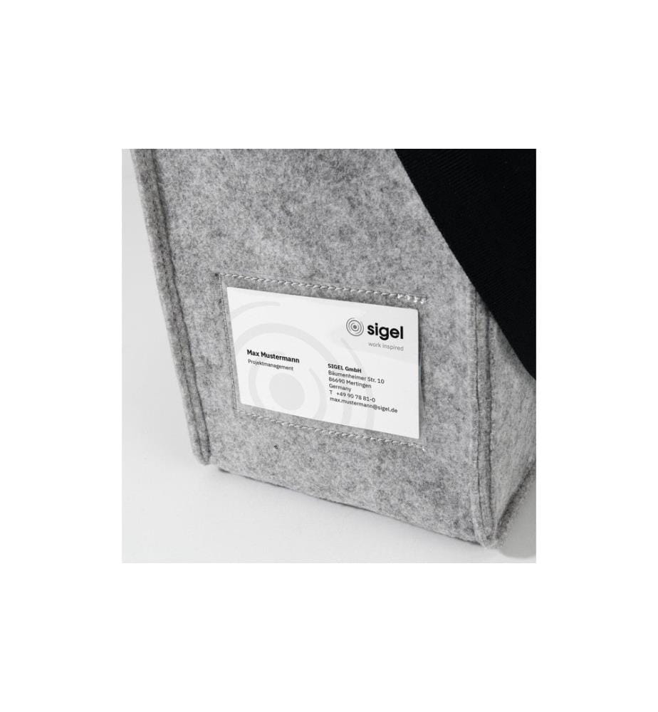 SIGEL - Desk Sharing Bag Classic M, gris clair 15.4