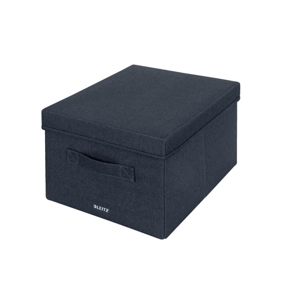 LEITZ - Faltbox Fabric Dunkelgrau, 2er Pack