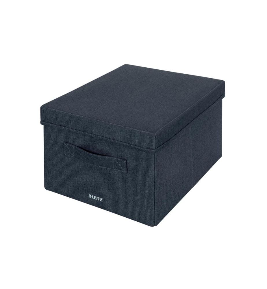 LEITZ - Faltbox Fabric Dunkelgrau, 2er Pack