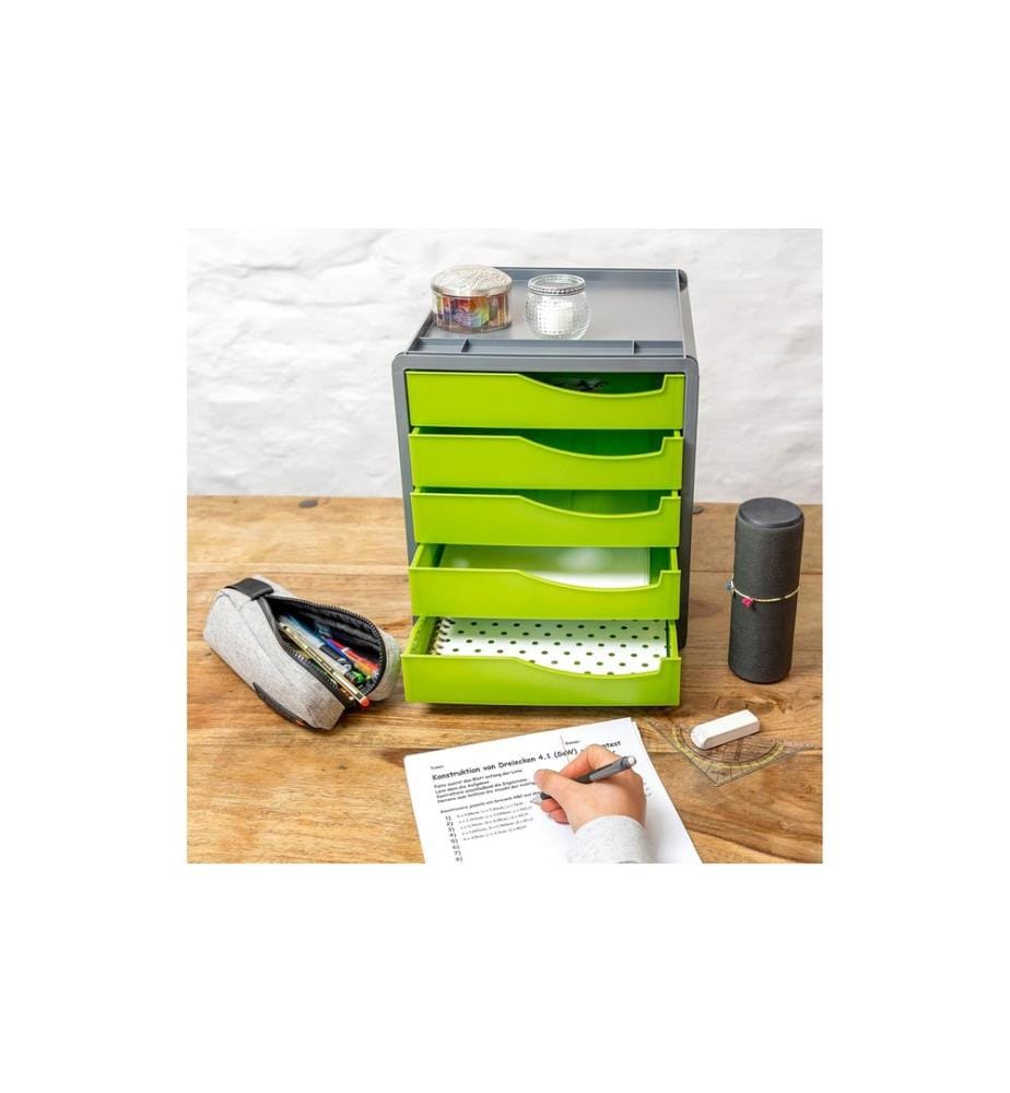 ROTHO - Boîte à tiroirs Spacebox 5 Vert