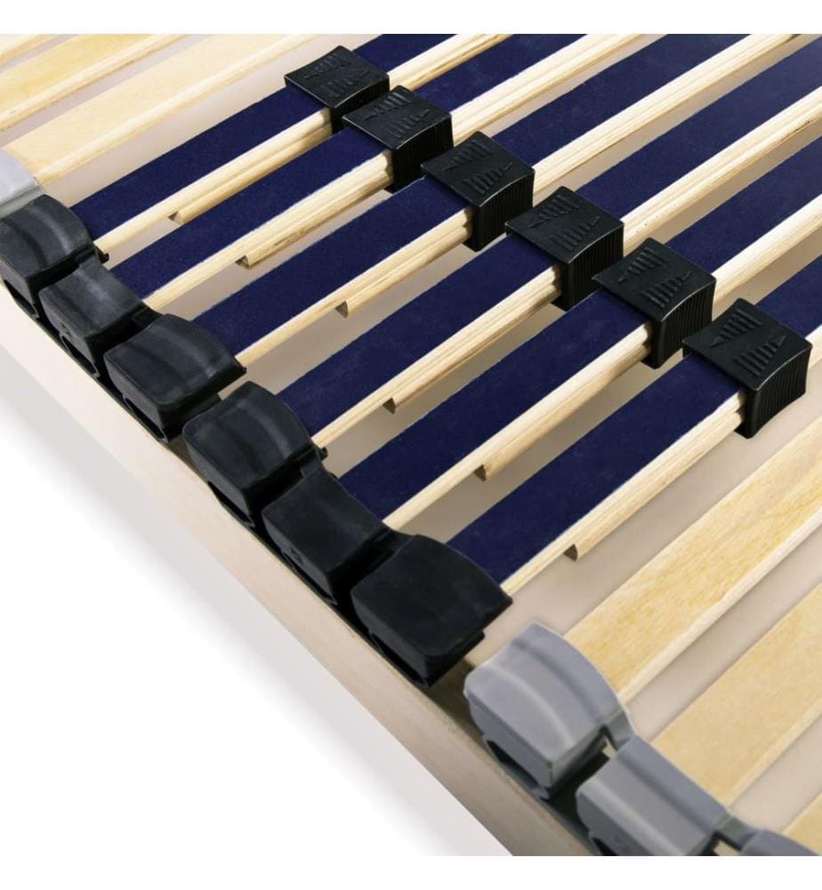 Lattenrost mit 42 Latten 7 Zonen 100x200 cm
