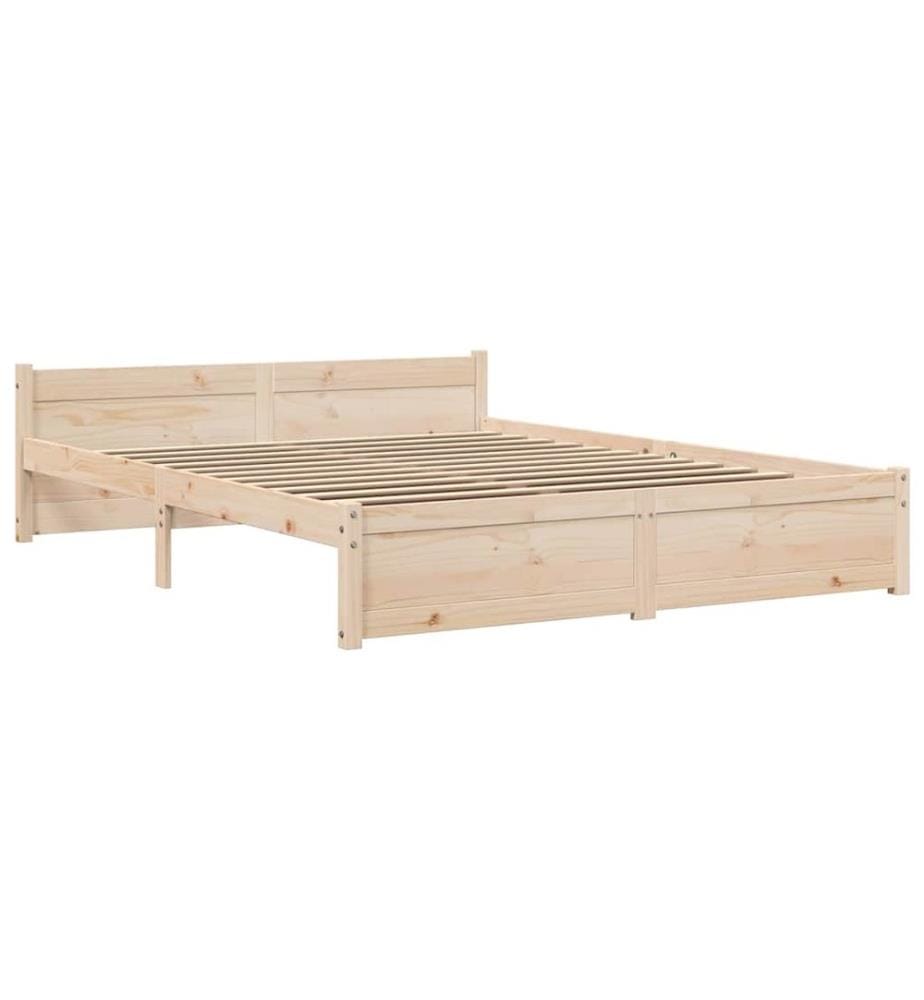 Massivholzbett ohne Matratze 160x200 cm