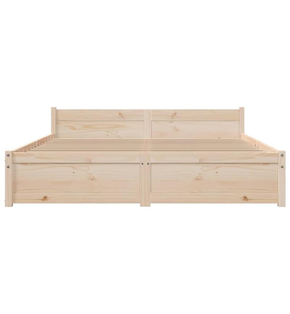 Massivholzbett ohne Matratze 160x200 cm