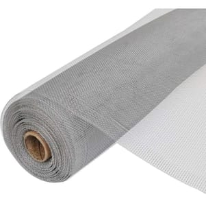 Fliegengitter Aluminium 100x500 cm Silbern