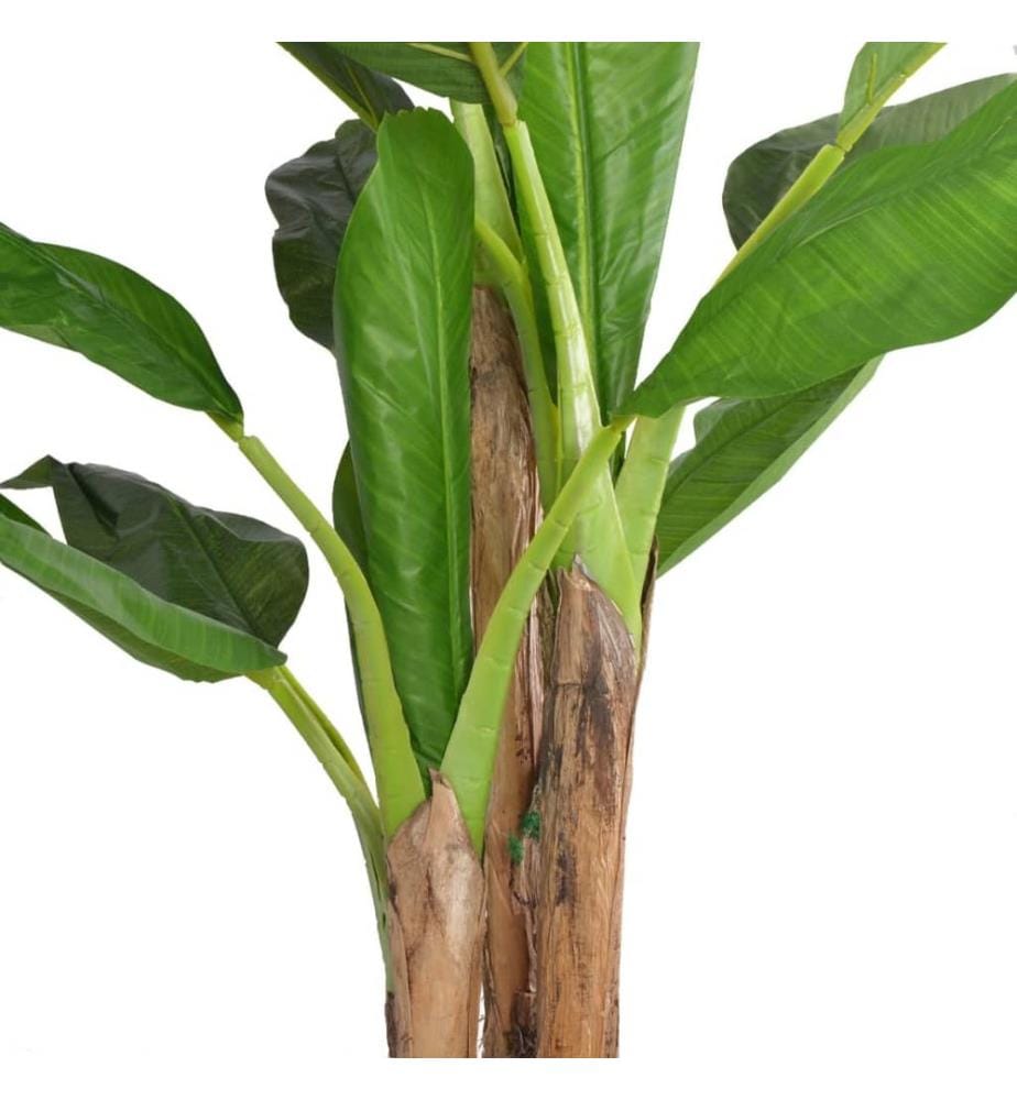 Künstlicher Bananenbaum mit Topf 175 cm Grün